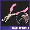 Mini 5Inch Round Concave Pliers Wire Looping Pliers Precision Jewelry Pliers Wire Looping Pliers for DIY Jewelry Making