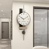 Minimalist Interior Wall Clock Fashion Living Room Modern Nordic Designer Clock Wall Silent Art Reloj De Pared Home Decoration