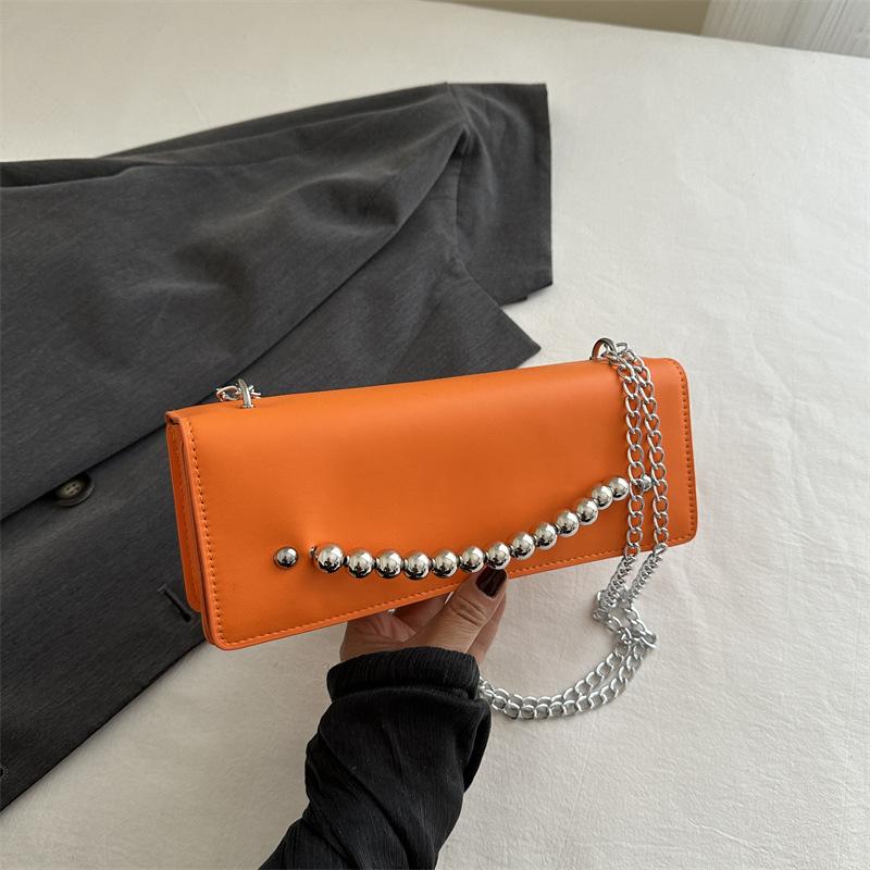 

Красивая, модная и модная летняя новая стильная простая повседневная ручная сумка через плечо на одно плечо квадратной формы