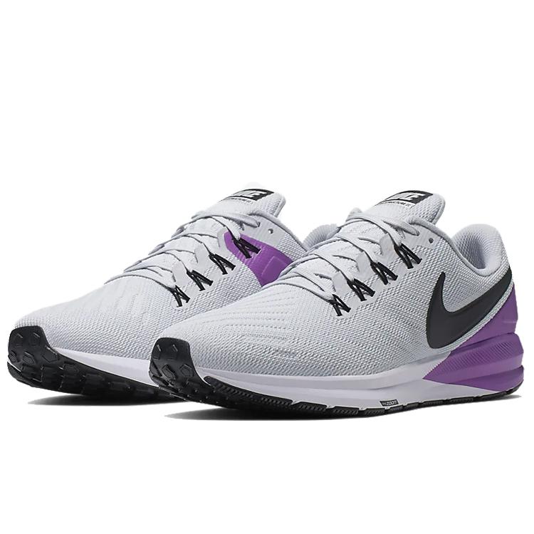 New Nike Air Zoom Structure 22 'Grey Purple' AA1636-009