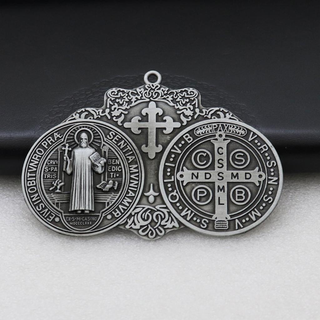 Vintage Hristiyan Haçları Anahtarlık Kolye Metal Antika Asılı Süs Tılsımı Çanta Sırt Çantası Dekorasyonu için