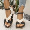 Women's Spring and Summer Thick Soled Women's Casual Comfortable Buckle Women's Sandals