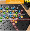 Connecting Corners Triggle Chess Game Triggle Rubber Band Game Toy For Kid Interactive Board Game Battle Set For Family Party