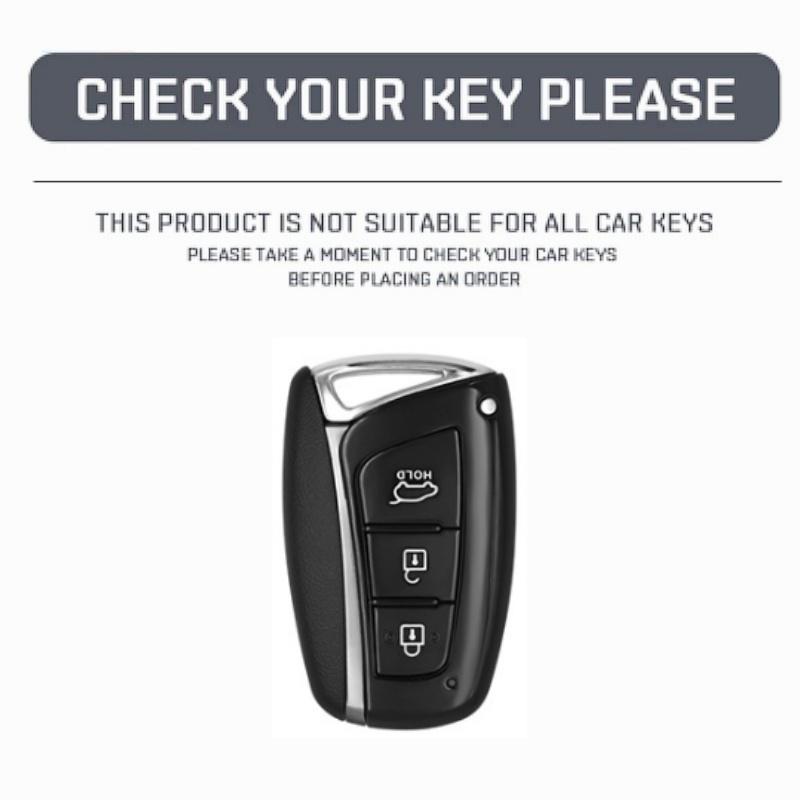 For  Grandeur HG  Genesis G80 Santa Sedan Fe 3DM Grand SantaFe 2018 IX45 EQUUS Azera Car Remote Key Case Cover Holder