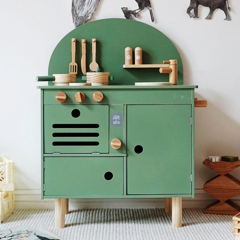 Simulation Play House Simulation Kitchen Children Role Play Cooking Doll Small Stove Kitchen Toys