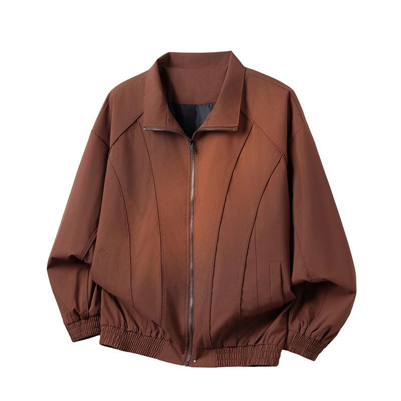 Retro Jacket Short Bat Motorcycle Style Jacket Men's Jacket Men's Jacket Baseball Jacket Men's Couple Jacket Versatile Jacket Men