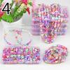 180pcs Colorful String Beads Make Up Puzzle Toys for Children DIY Necklace Bracelet Kit Toy Creative