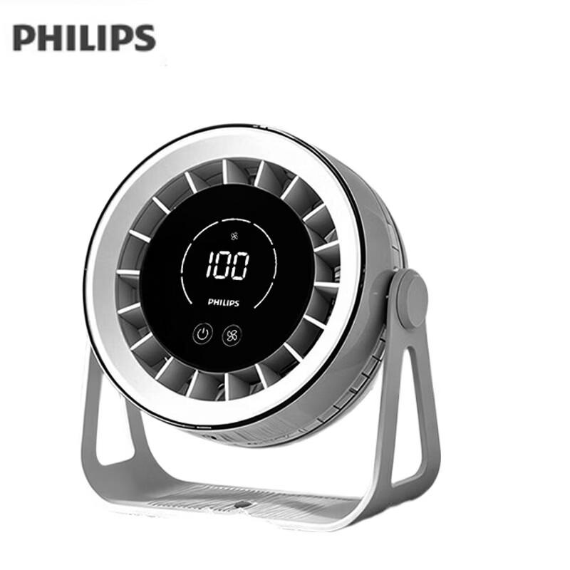 Philips Quiet Rechargeable Desktop Oscillating Fan