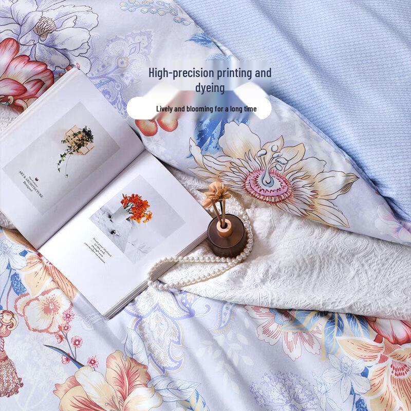 Fuanna 100% Cotton Bedding Set - Four-Piece Collection