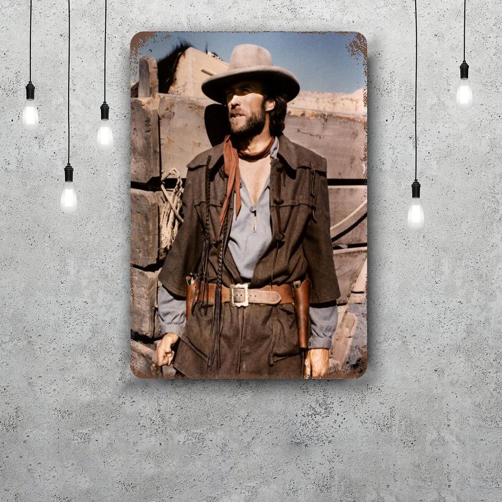 outlaw josey wales Metal Signs wall decor Vintage Tin Signs Captain Metal Poster Decor for Bar Pub Club Wall Decoration