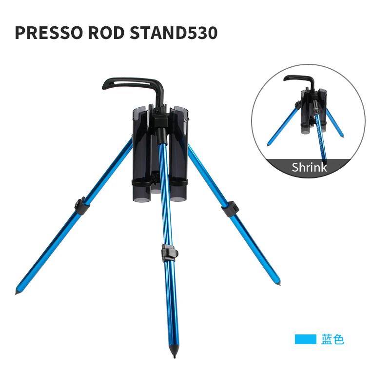 Portable Fishing Rod Tripod Stand Aluminum Alloy Rod Holder Support Bracket Pole Stand Fishing Accessories Outdoor Tools