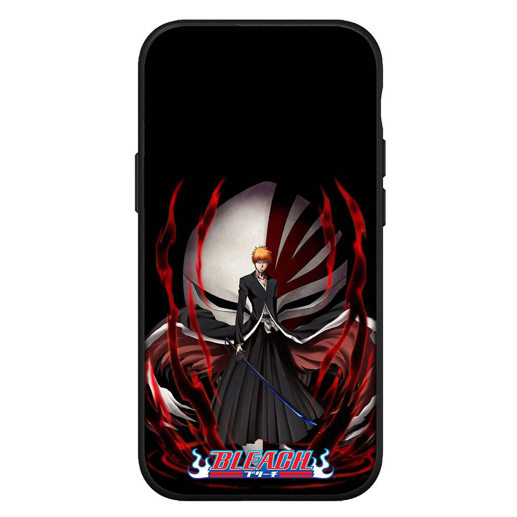 For iPhone 16 15 Xiaomi Redmi Note 14 13 12 11 Pro Max X 8 16e Samsung Galaxy S25 S24 S23 Moto OPPO Bleach Zaraki Kenpachi Kurosaki Ichigo Phone Case