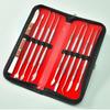 Dental Wax Carving & Filling Instrument Set - Knife & Spoon Tools for Oral Technicians