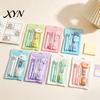 Primary Secondary School Stationery 7PCS Set, Macaron Color Gel Pens/Correction Tape/Cutter/Eraser Include, Learning Supplies Writing Correction