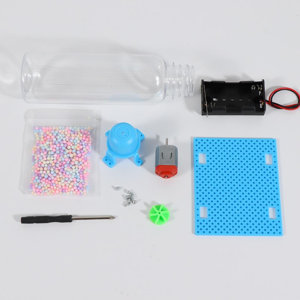 Giocattolo di Assemblaggio Puzzle Tornado Vortice Elettrico Kit Esperimento di Scienza Fisica Fai da Te Modello da Desktop Educativo STEM per Bambini