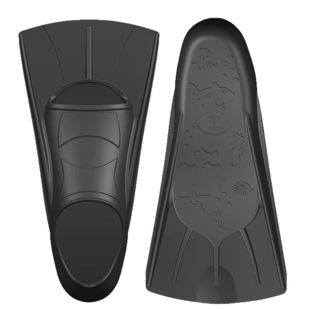 Pinne Corti Popolari in Silicone per Bambini per Nuoto e Immersioni