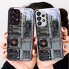Серый вентилятор материнской платы для Samsung Galaxy S24 Plus S20 21 FE S23 Ultra S8 9 A70 72 73 50 51 52 53 Закаленное стекло Чехол для телефона