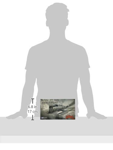 Micromill 1/72 Scale Victory 357 Hawk Ekranoplan Plastic Model Kit MKRAMP72-010