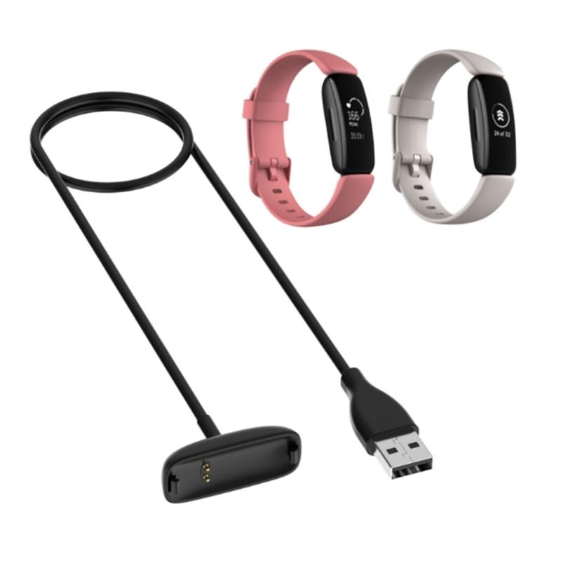Power Adapter Charger Portable Stand Base Charging Cable Holder Suitable for Fitbit Inspire 2 Smartwatch Dock Bracket