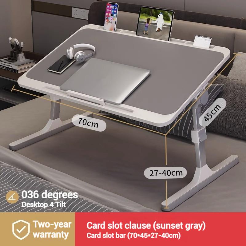 Liftable Multifunctional Folding Table Anti-Slip Laptop Bed Desk Study Work Multi-purpose Portable Lazy Table