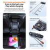 Car Chargers Splitter for Simultaneous Charging 228W Output QC3.0 PD45W with Telescoping USB C Cable LED Battery Monitor