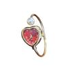 New Heart-shaped Dial Pearl Watch Adjustable Elegant Bracelet Watch Gift Luxury Ladies Watch for Women