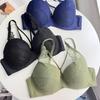 Elegant French Lace Push-Up Minimizer Bra for Women - D Cup Plus Size
