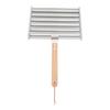 Detachable Stainless Steel Hot Dog Sau Roller Rack Stmer With Extra   Wood Handle 4 Skewers 6 Stick Design BBQ Tools