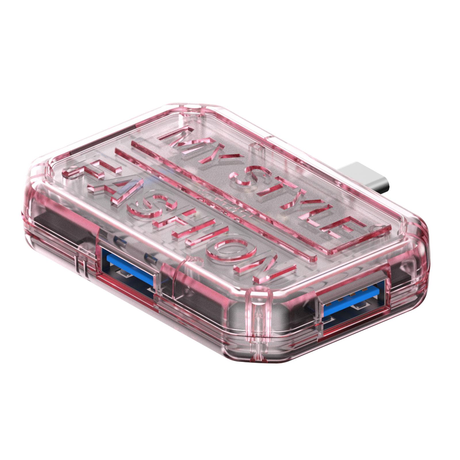 

USB C Hub 3 в 1 USB C многопортовый адаптер с 4K HDMI 100 Вт подача питания 5 Гбит/с USB3.0 для MacBook Dell XPS iPad Pro F