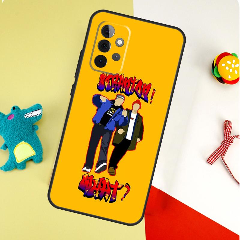 Lazy Scranton The Office For Samsung Galaxy A55 A35 A15 A54 A34 A14 A53 A33 A13 A05 A06 A16 A22 A32 A52 Phone Case