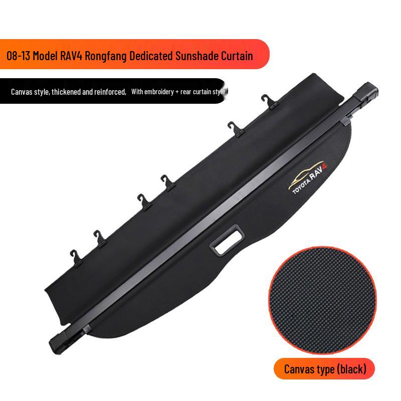 Compatible Rear Trunk Cargo Cover for Toyota RAV4 and Highlander