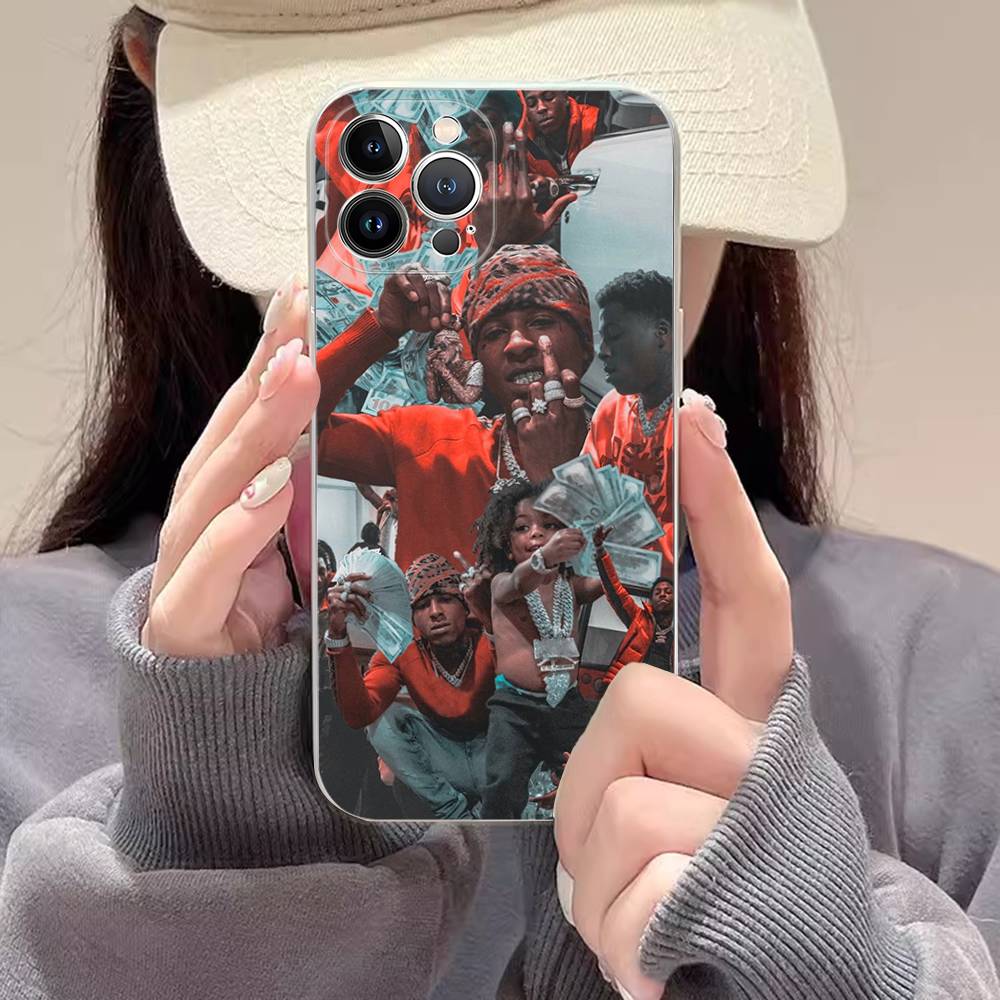 Rapper Youngboy Never Broke Again For IPhone 17 16 16e 15 14 13 12 11 Pro Max Mini Plus Phone Case