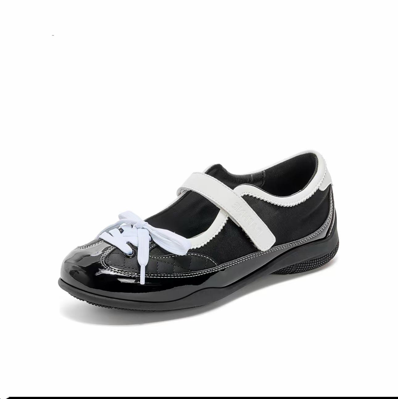 

Серебристые одинарные туфли на скрытой платформе для женщин, новая летняя модель 2025 года, туфли Мэри Джейн для женщин, Ou Ruofeng, немецкие тренировочные туфли 40 чёрный