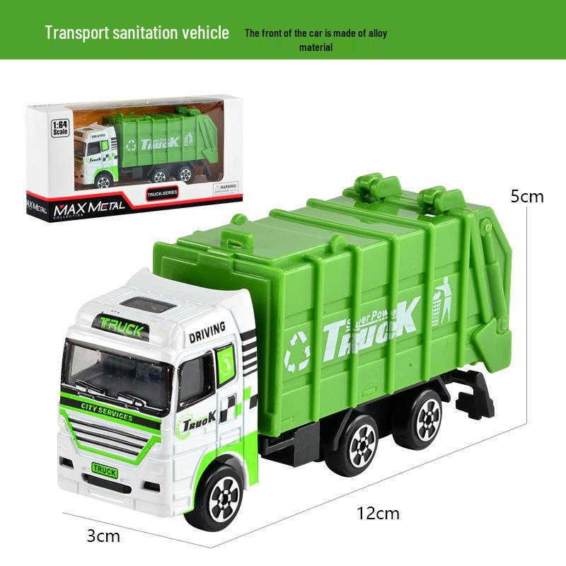 Серия литых игрушечных машинок: Пожарные, Полицейские, Санитарные и Строительные Машины для Детей