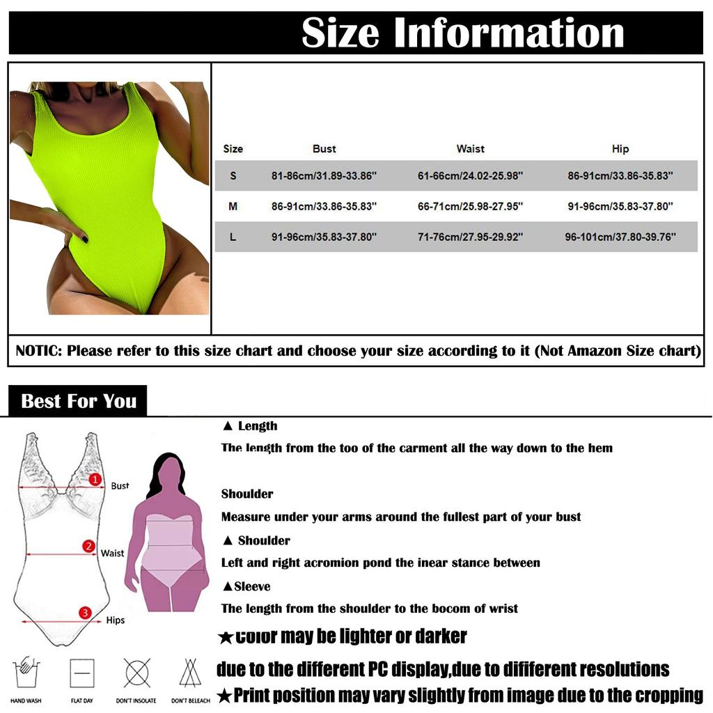 Women's High Waist Plus Size One Piece Swimsuit Textured Fabric Ribbed Design Stretchy Fit Slimming Swimwear