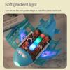 Plastic LED Lights Music Airplane Toys Blue/Pink Aircraft Toy Aircraft LED Plane Model  Kids