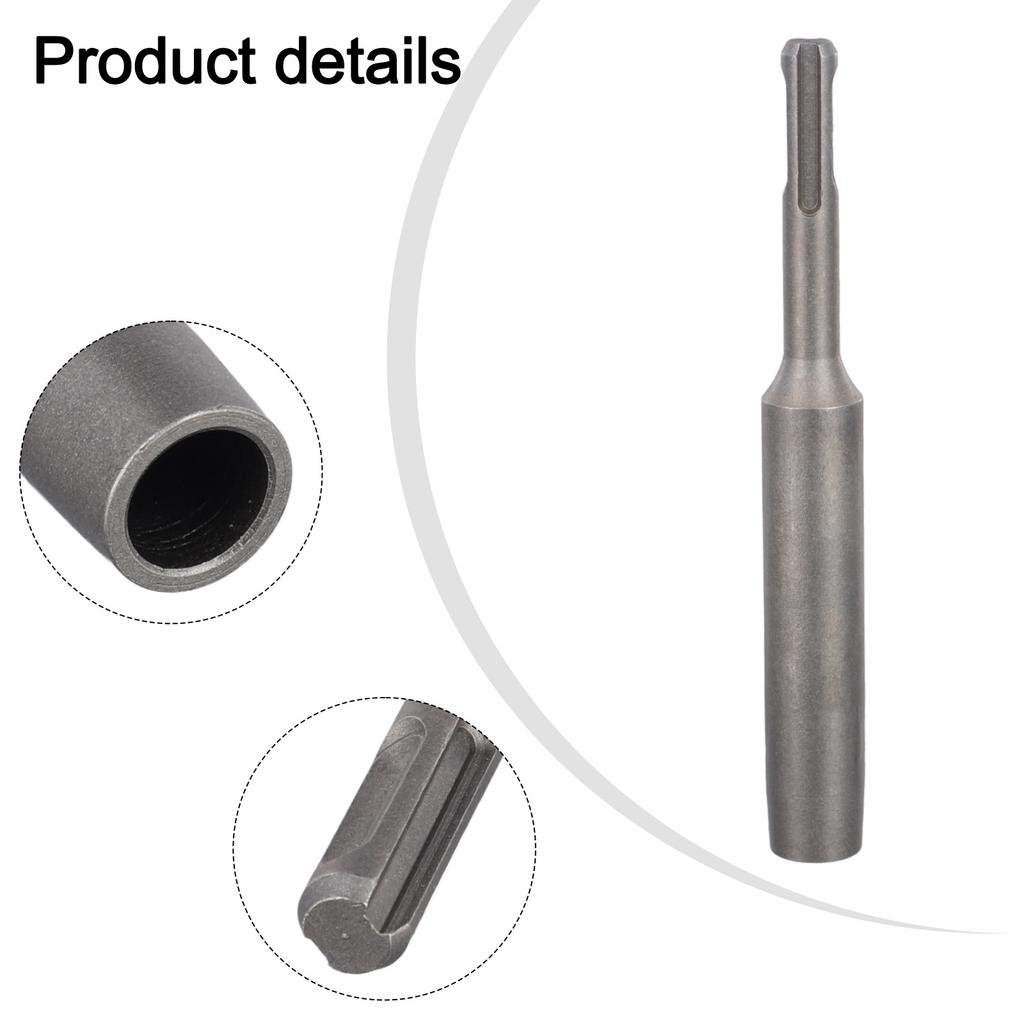 Ground Rod Driver Tools For SDS-Plus Forged Steel Drill Bit Earth Stake Grounding Rod Hardened Steel For Hammer Drill M8-M20