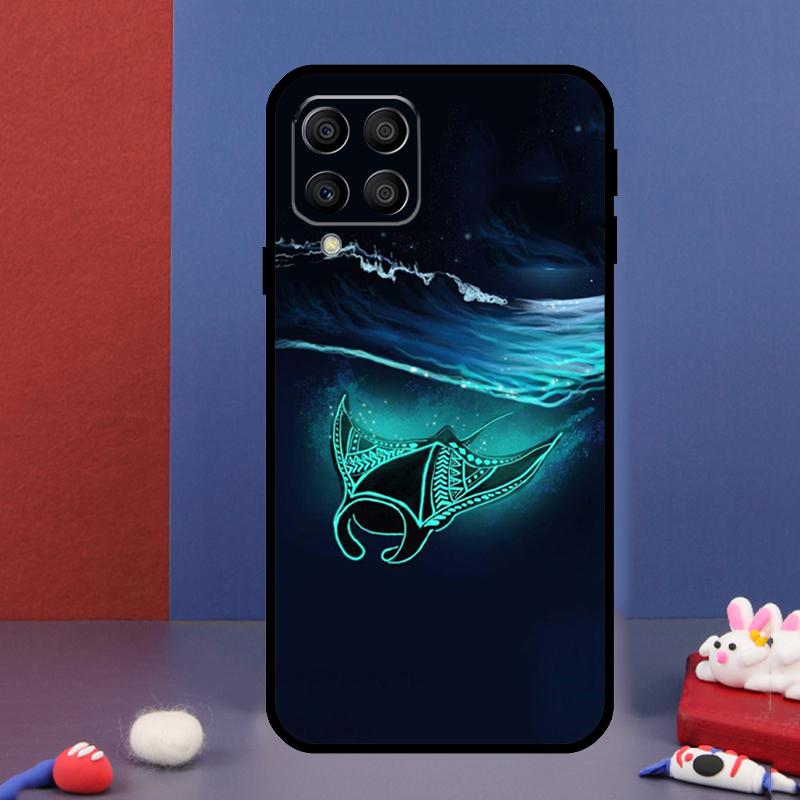 Animal Manta Ray For Samsung Galaxy M15 M55 M33 M13 M23 M53 M31 M51 M14 M34 M54 M20 M30s M52 M32 Phone Case