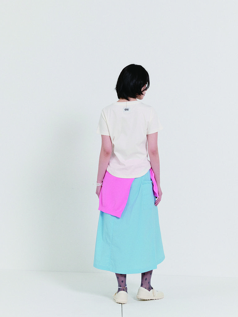 SWAYGLOW Double Pocket Skirt_Blue
