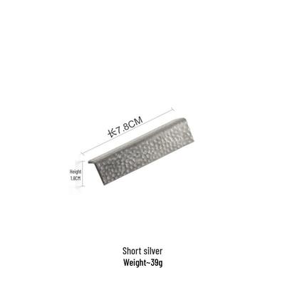 ZISIZ Silver Chopsticks and Spoon Rest Set