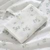 Breathable Gauze Baby Swaddle Blanket Double-Layered Baby Quilt Gauze Wrap Blanket  For Newborn