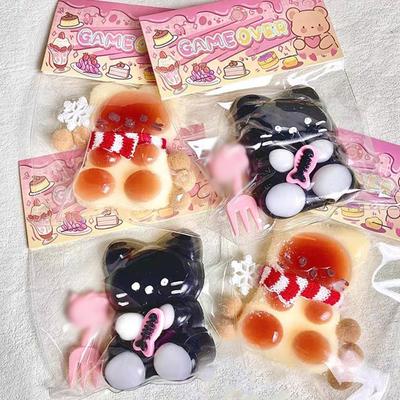 Fidget Bear Toy Taba Squishy Bear Small Cute Animal Antistress Decompressions Vent Squeeze Toy Novelty Kids Birthday Gift