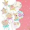 Top Quality Princess Magic Wand Craft Kit DIY Wooden Painting Art Supplies Unique Styles for Birthday Parties Handmade Craft Kit