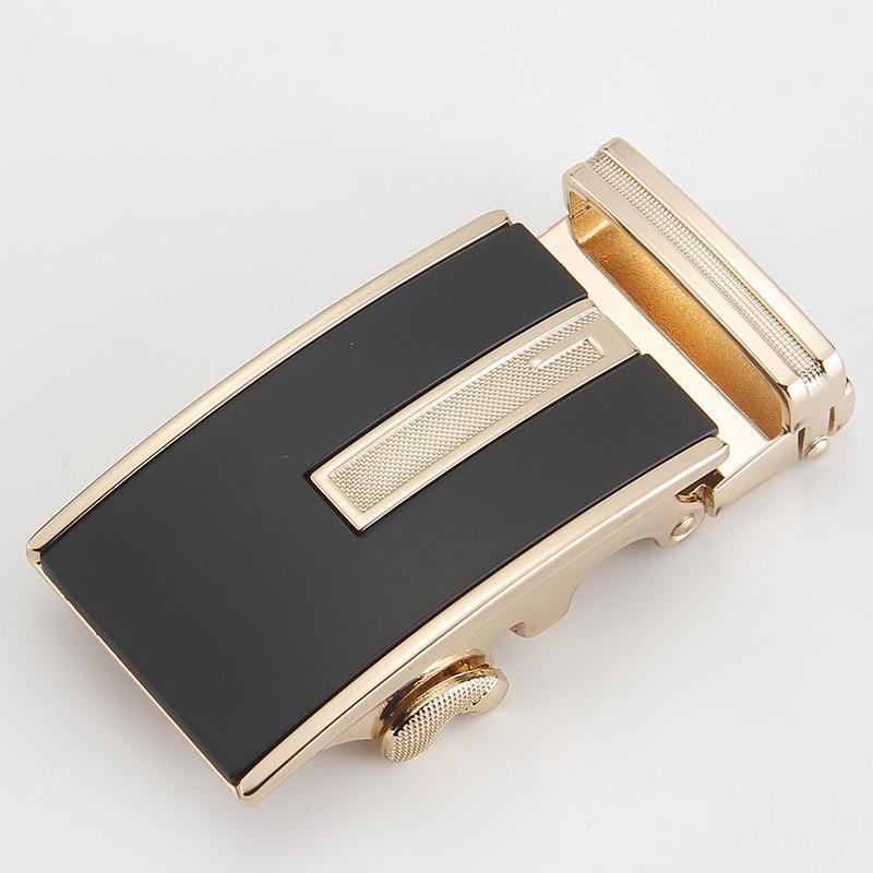 Wanpin 3.5CM Men's Automatic Belt Buckle - Casual & Business Waist Accessory