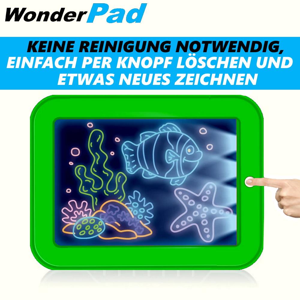 WonderPad Magische Zaubertafel LCD Pad Kinder Leuchttafel Schreibtafel Maltafel