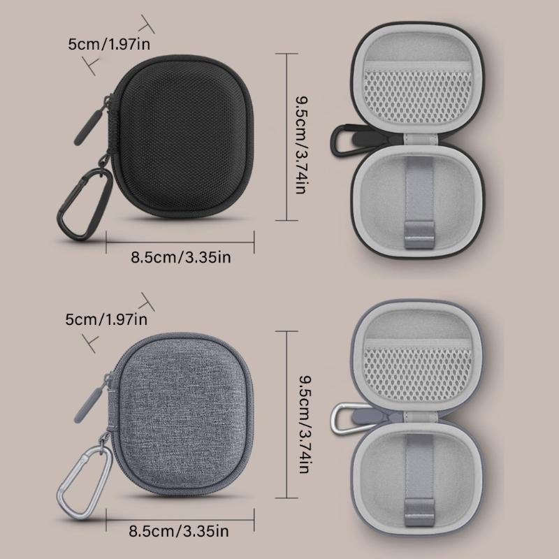 Compact Storage Bag Case With Double Fabric Option For Dedicated Shaver Impact Resistant Protections Easy Carry
