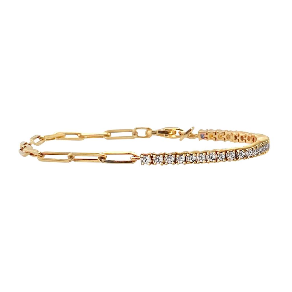 Elegant Zircon Bracelet for Women - Minimalist, Versatile Design