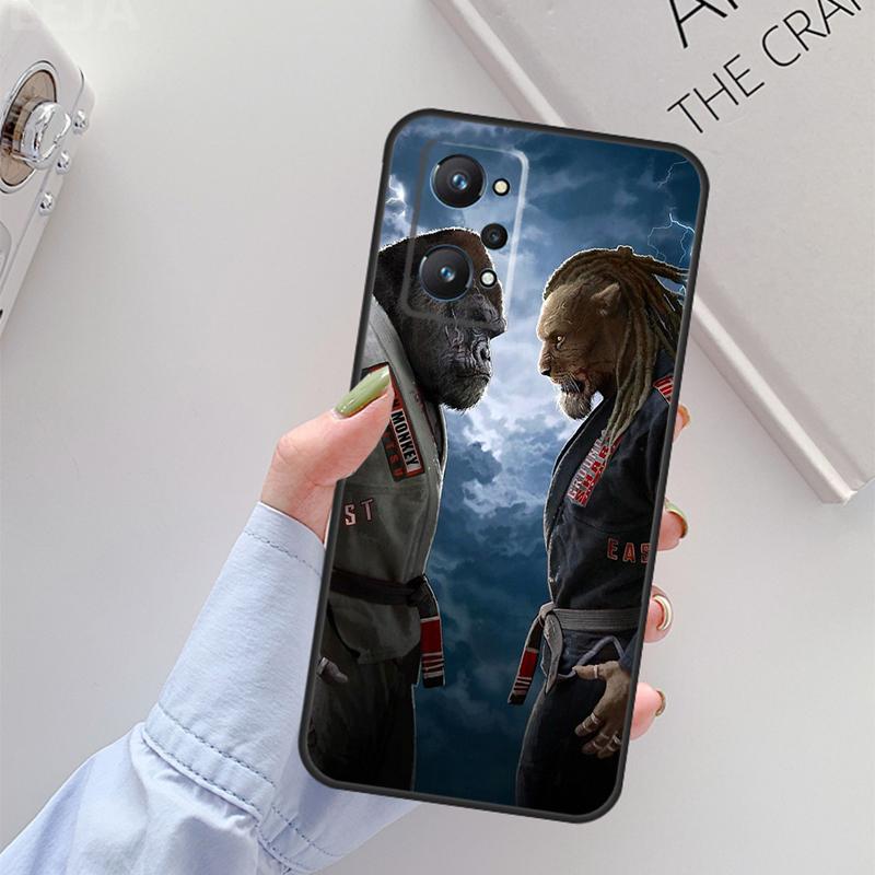 Judo Jiu Jitsu BJJ For Realme 14 12 10 11 13 Pro Plus GT 6 6T 5 GT7 Pro C61 C55 C51 C21Y C25S C67 C75 C53 Case
