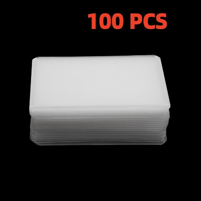 20-100 Stück Kartenhüllen Halter PVC Spiel Sammelkarten TopLoader Hartplastik Spielzeug TopLoader Für Schutz Aufbewahrung Geschenk