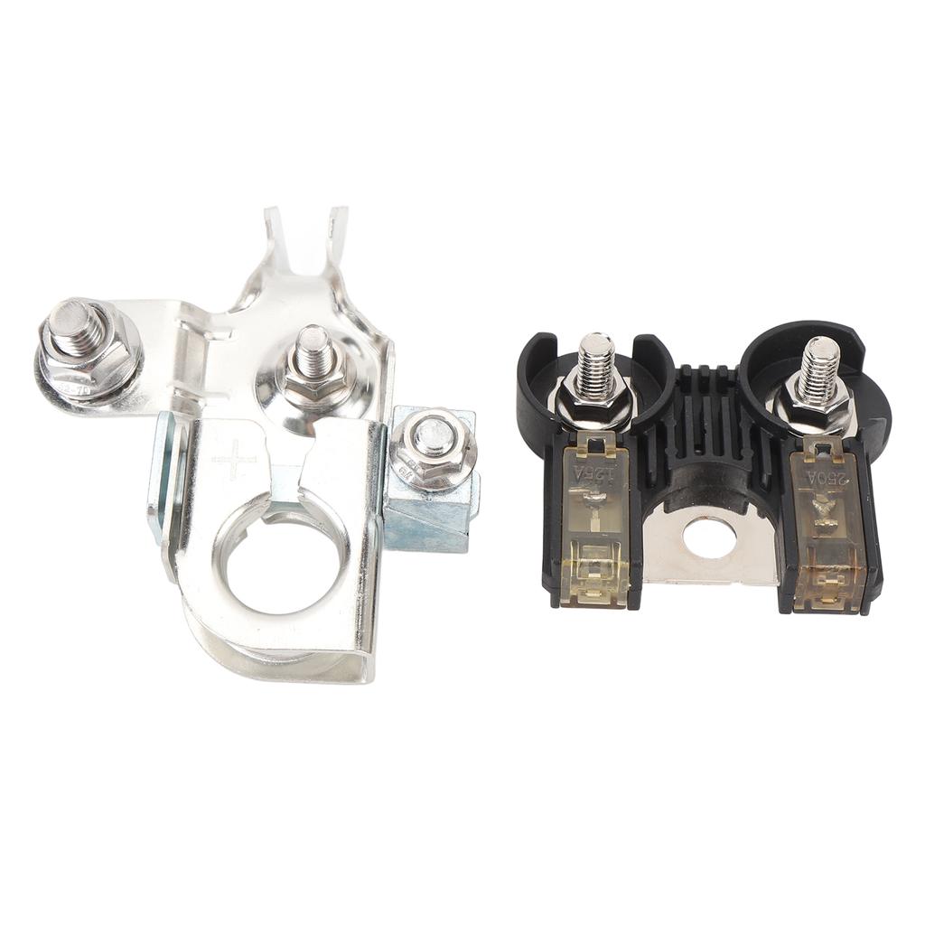 Battery Fuse and Battery Terminal Clamp with Nut AL3Z 14526 AA Heat Resistant 250AMP 125AMP Battery Fuse